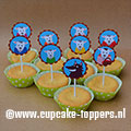 Afbeelding van de cupcake topper De Wolf en de 7 Geitjes